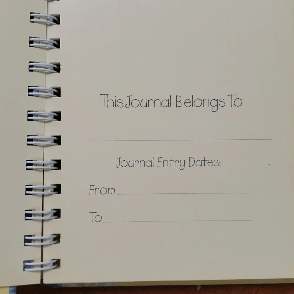 Journal by dayspring.